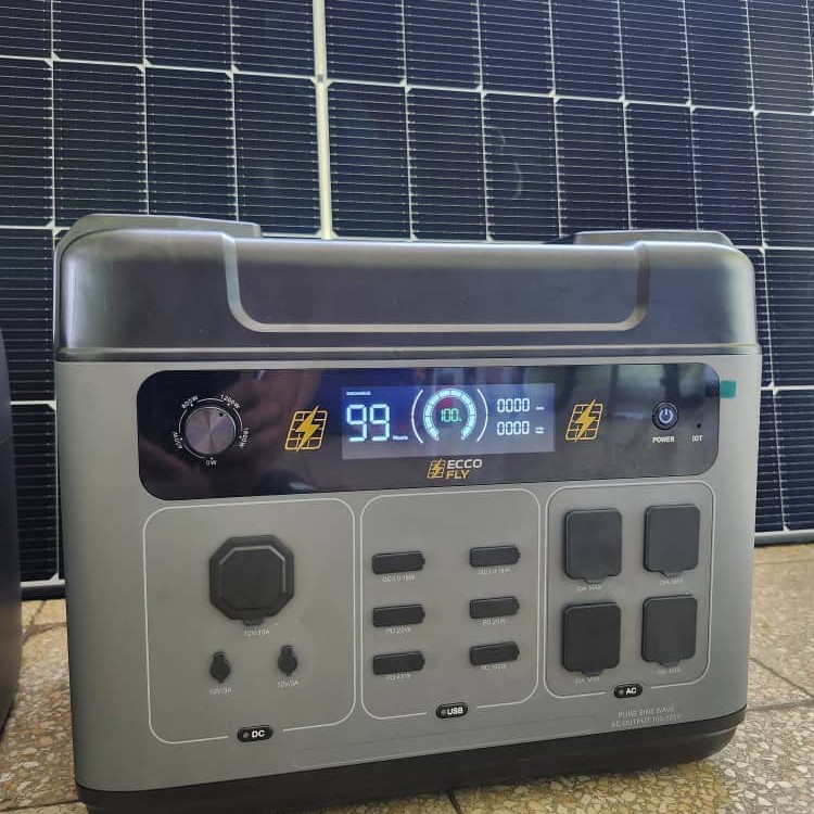 Ecoflow con panel