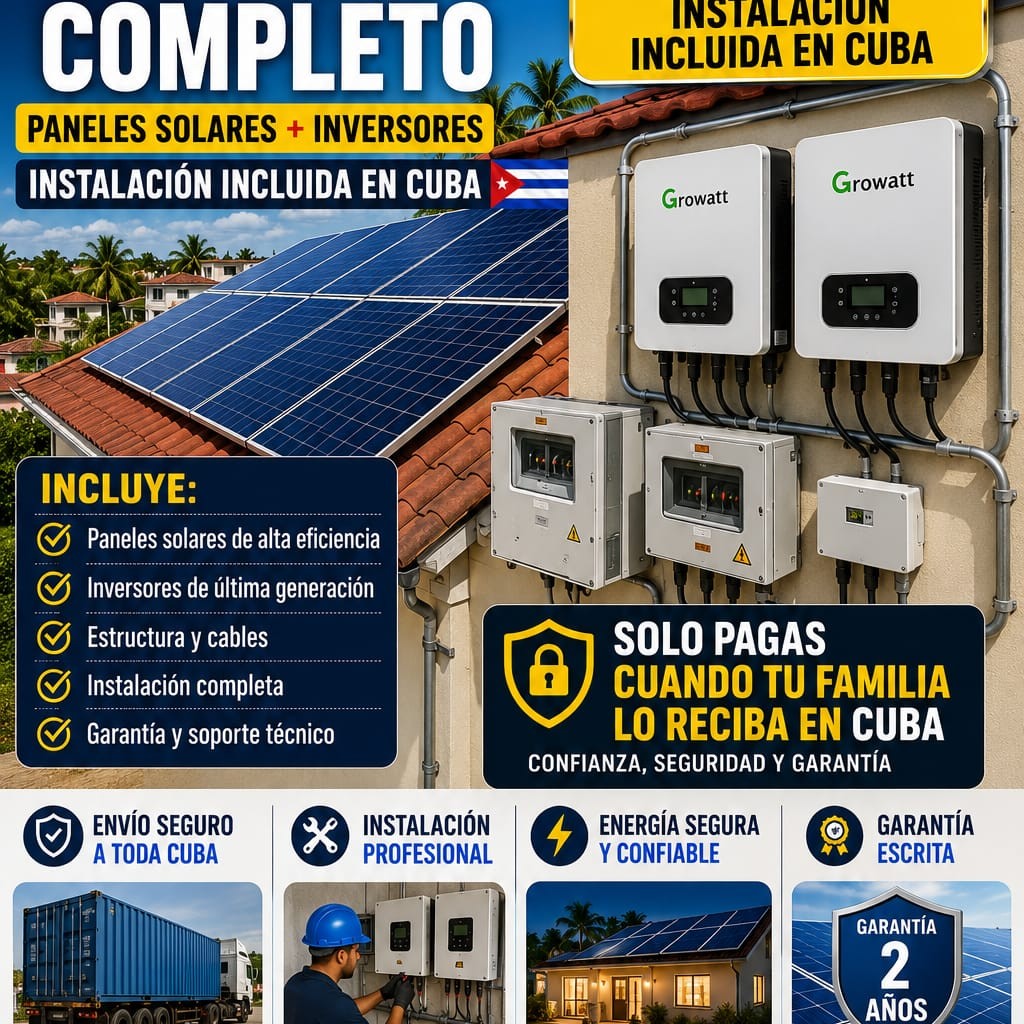 Kit de panel solar