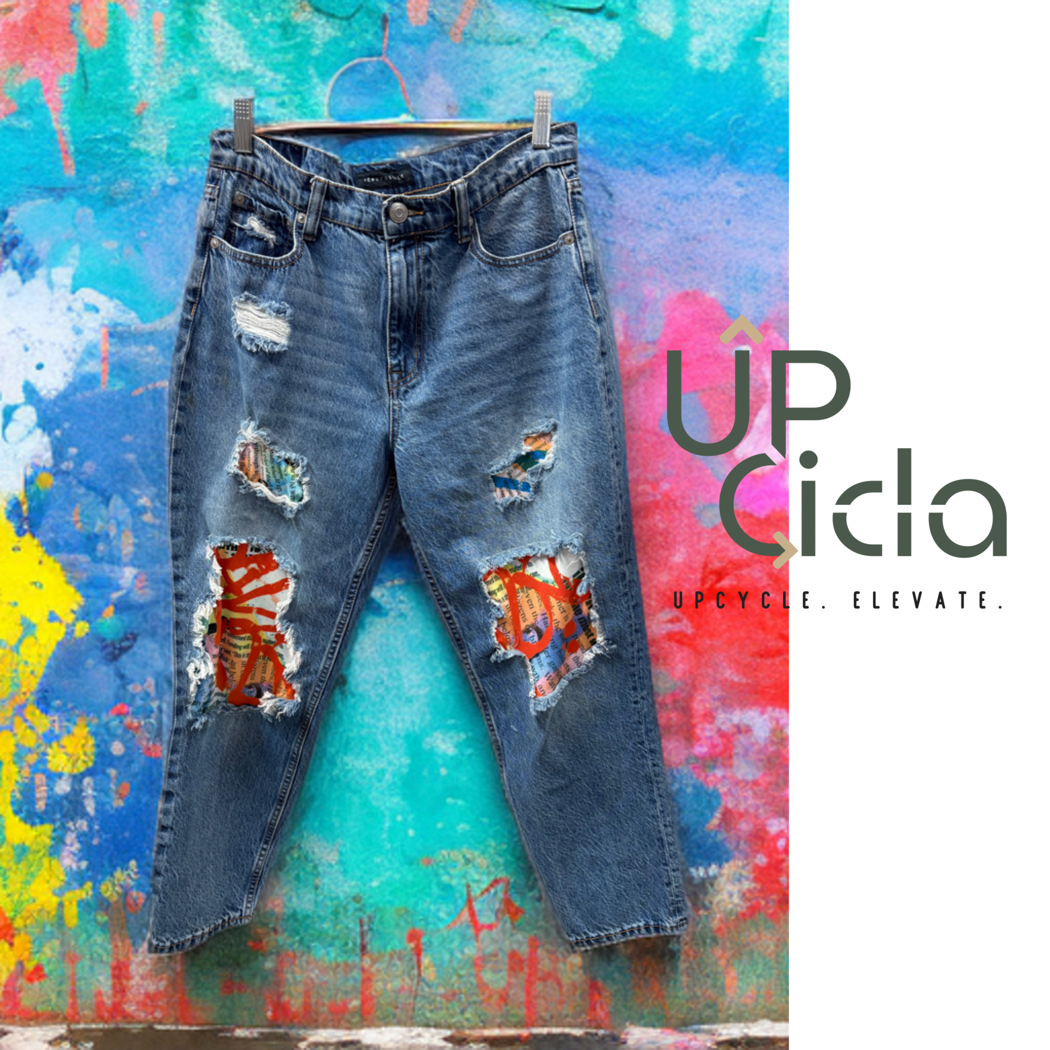 Mom Jeans Aeropostale – Upcycling Edition