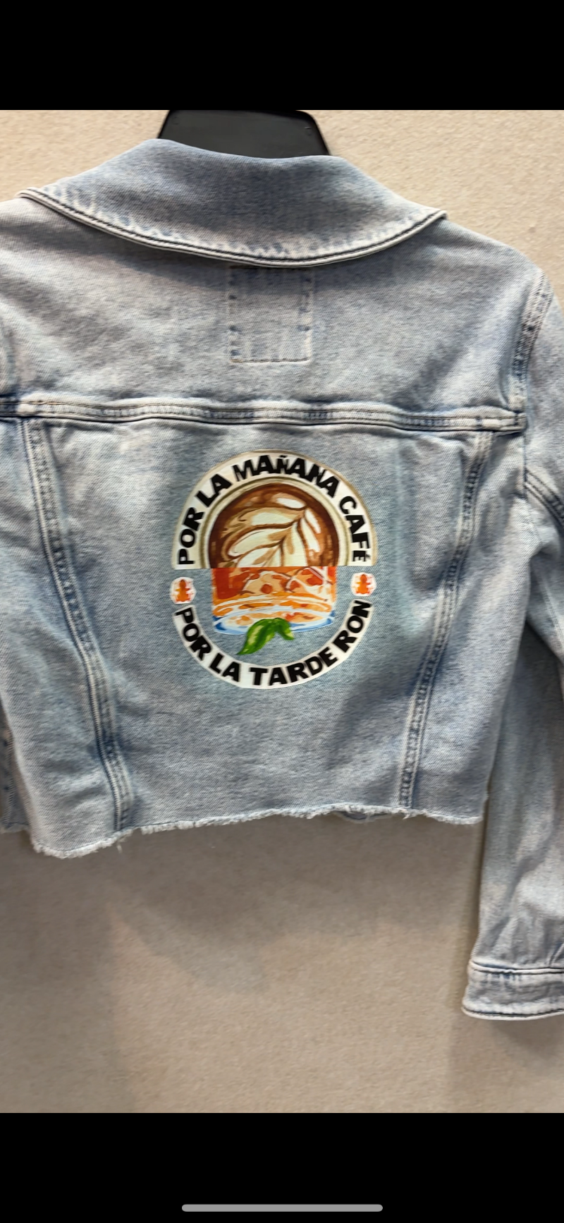 Hollister Light Blue Denim Jacket patch