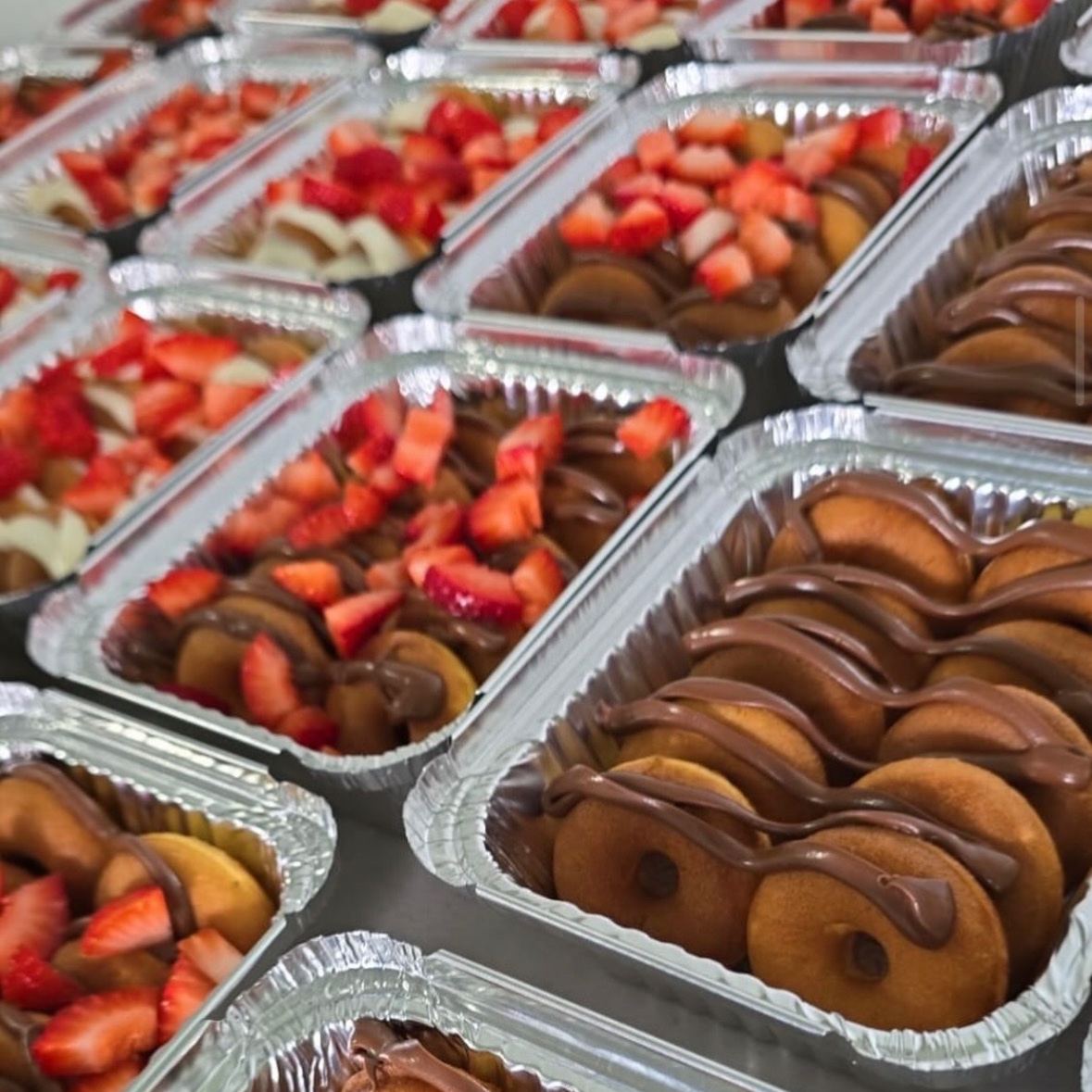 10 Mini donas