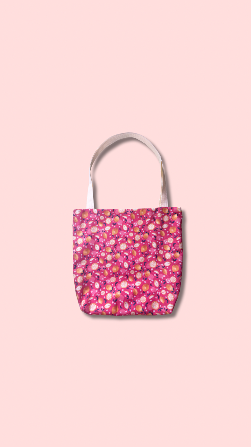 Lemons tote bag