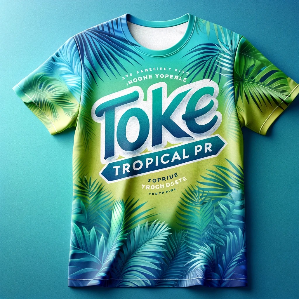 T-shirt Tropical