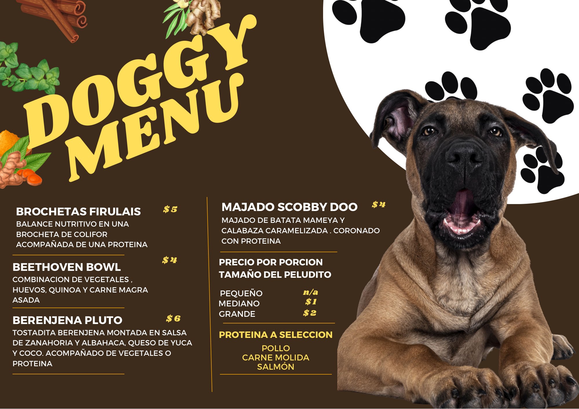 Doggy Menu