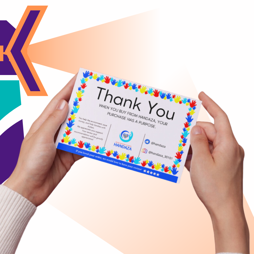 Handaza Thank You Card