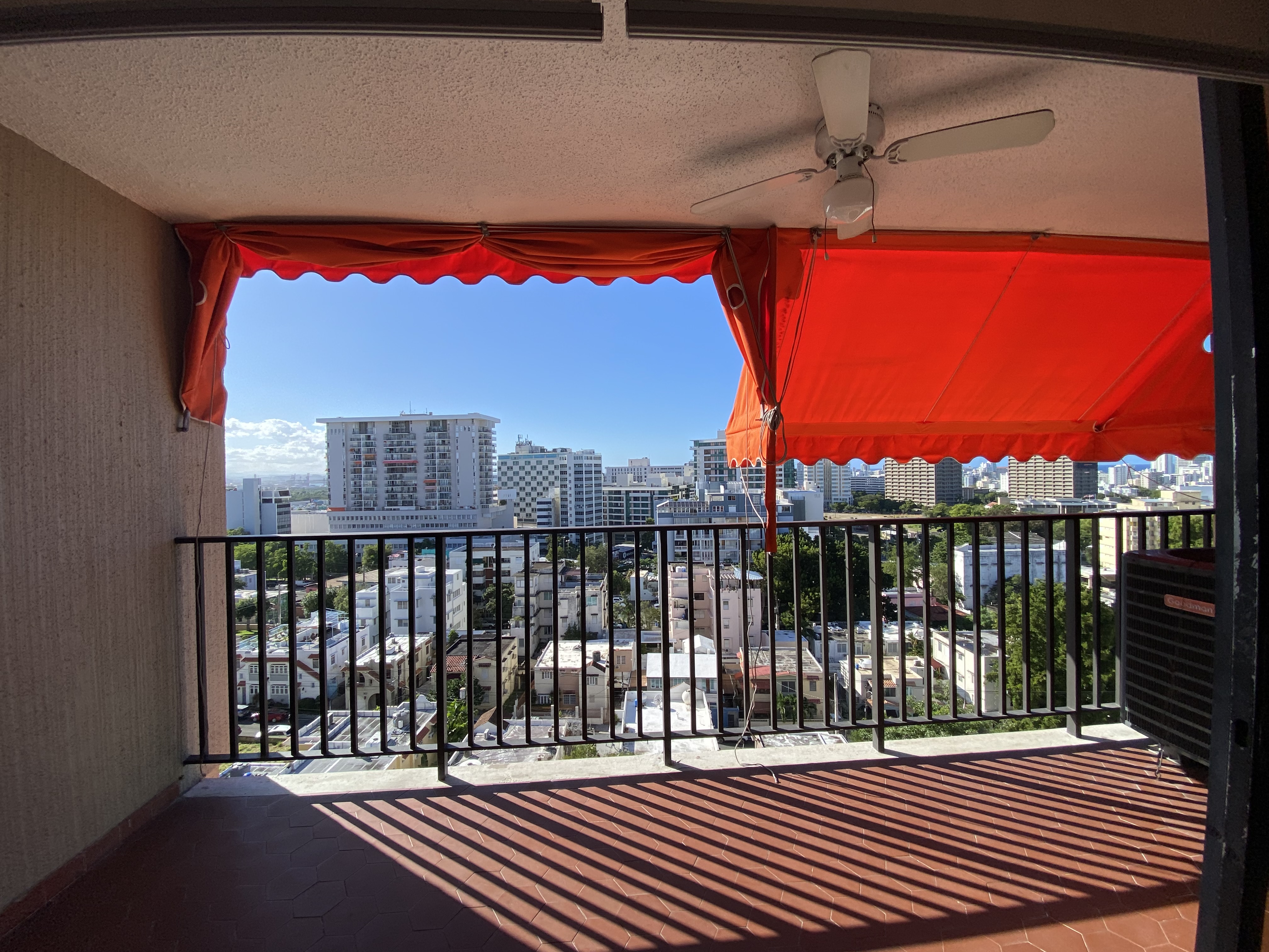Balcony (view from living room)