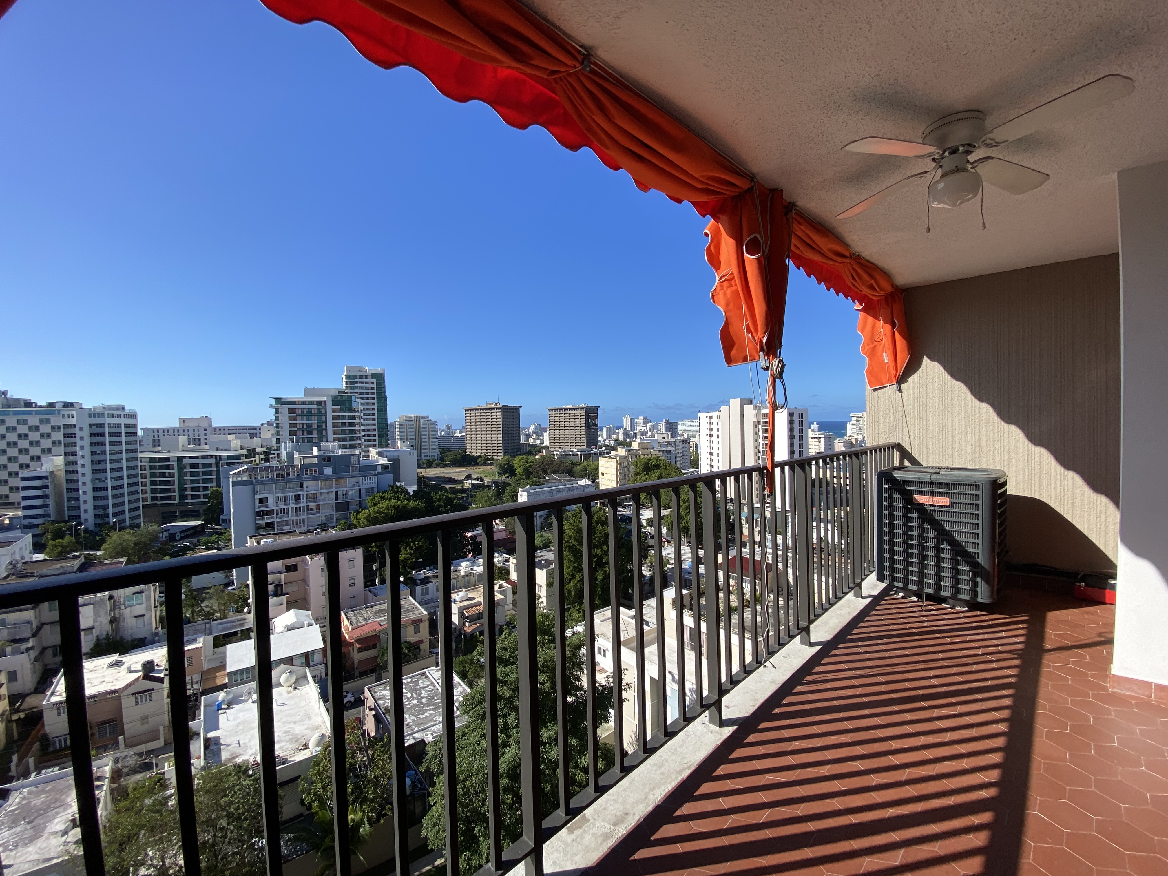 Balcony (north view)