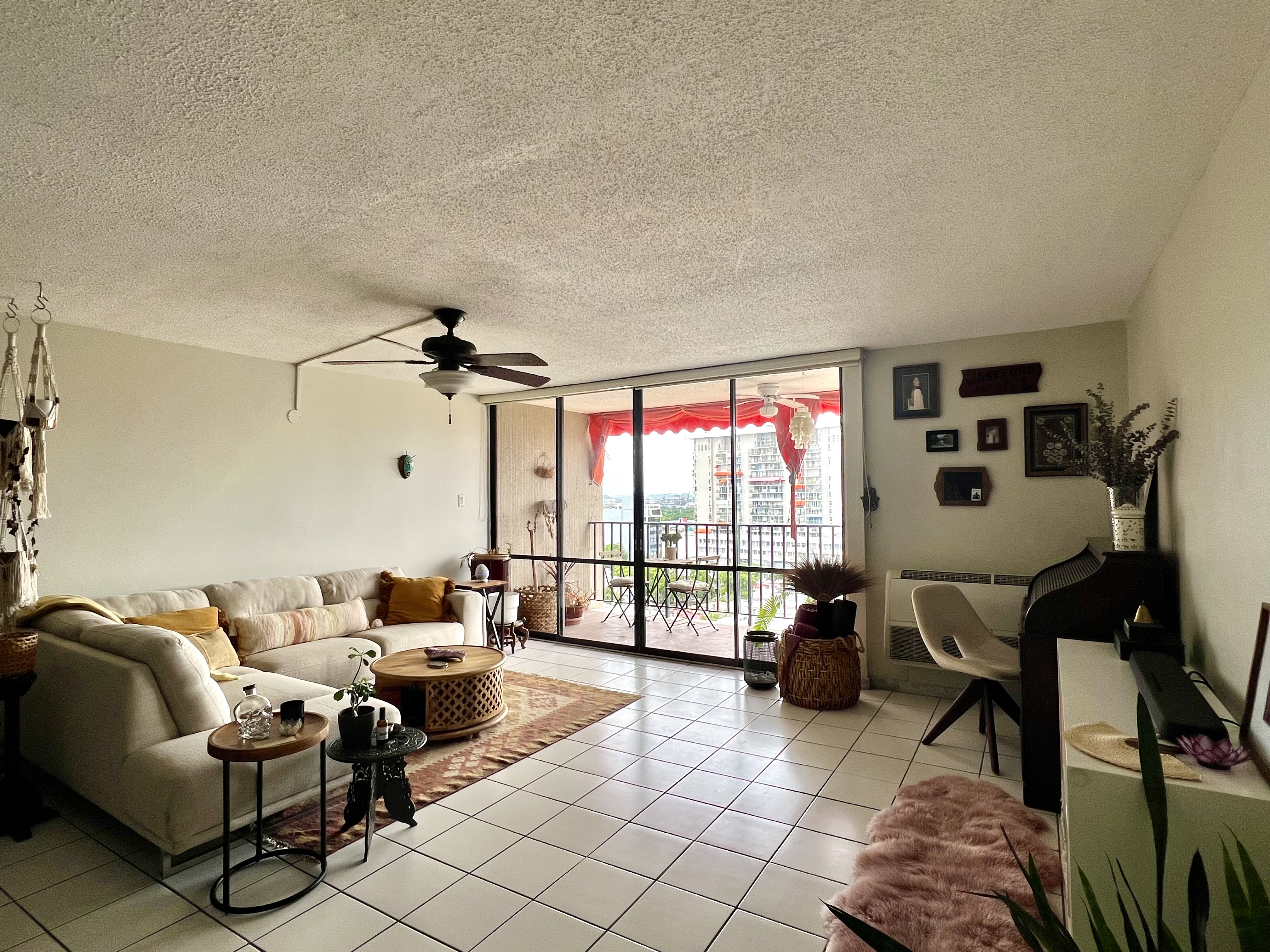 Living Room w/ Balcony
