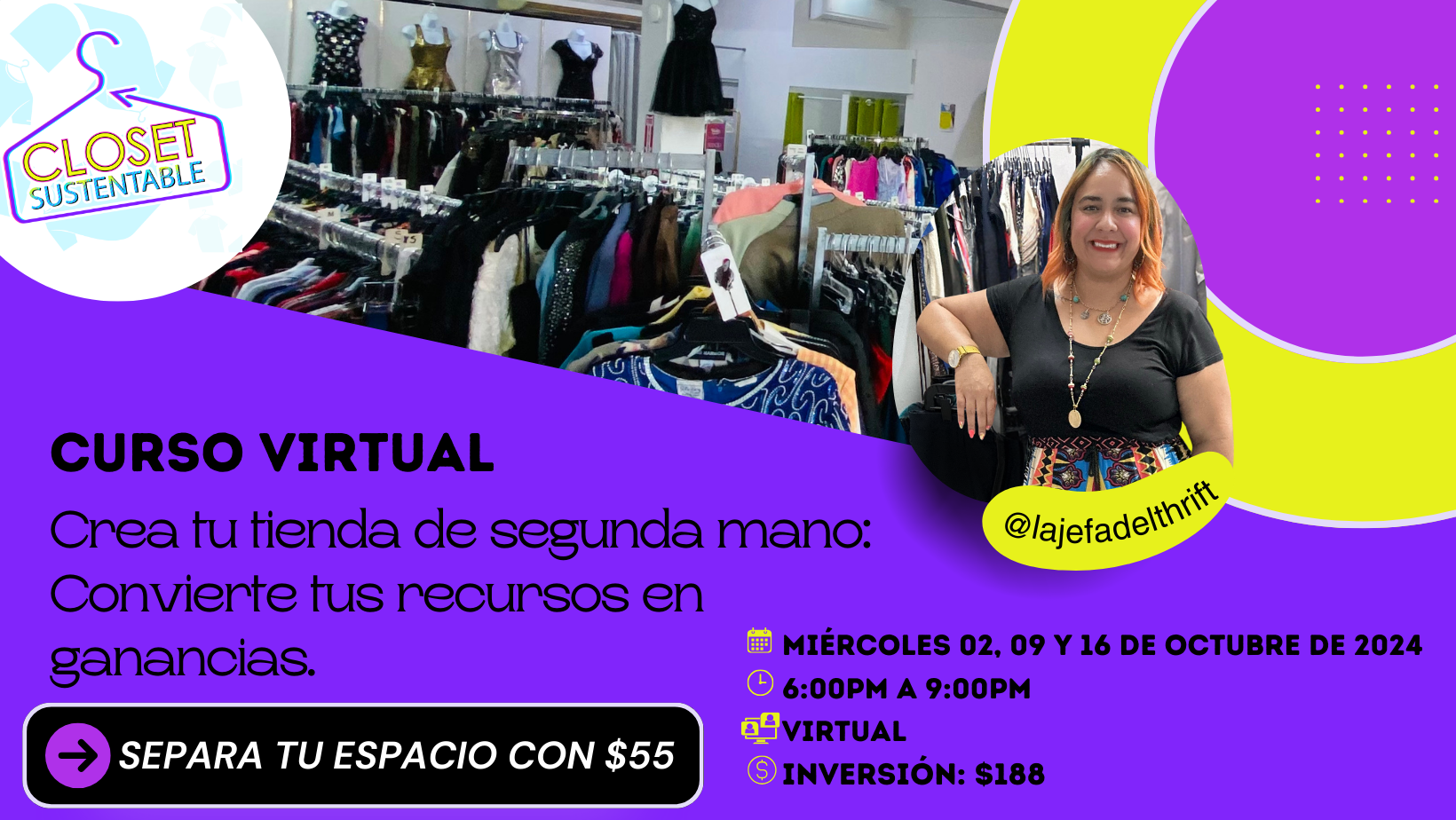 ¡Bienvenido al curso de "Crea una Tienda de Segunda Mano Rentable"!