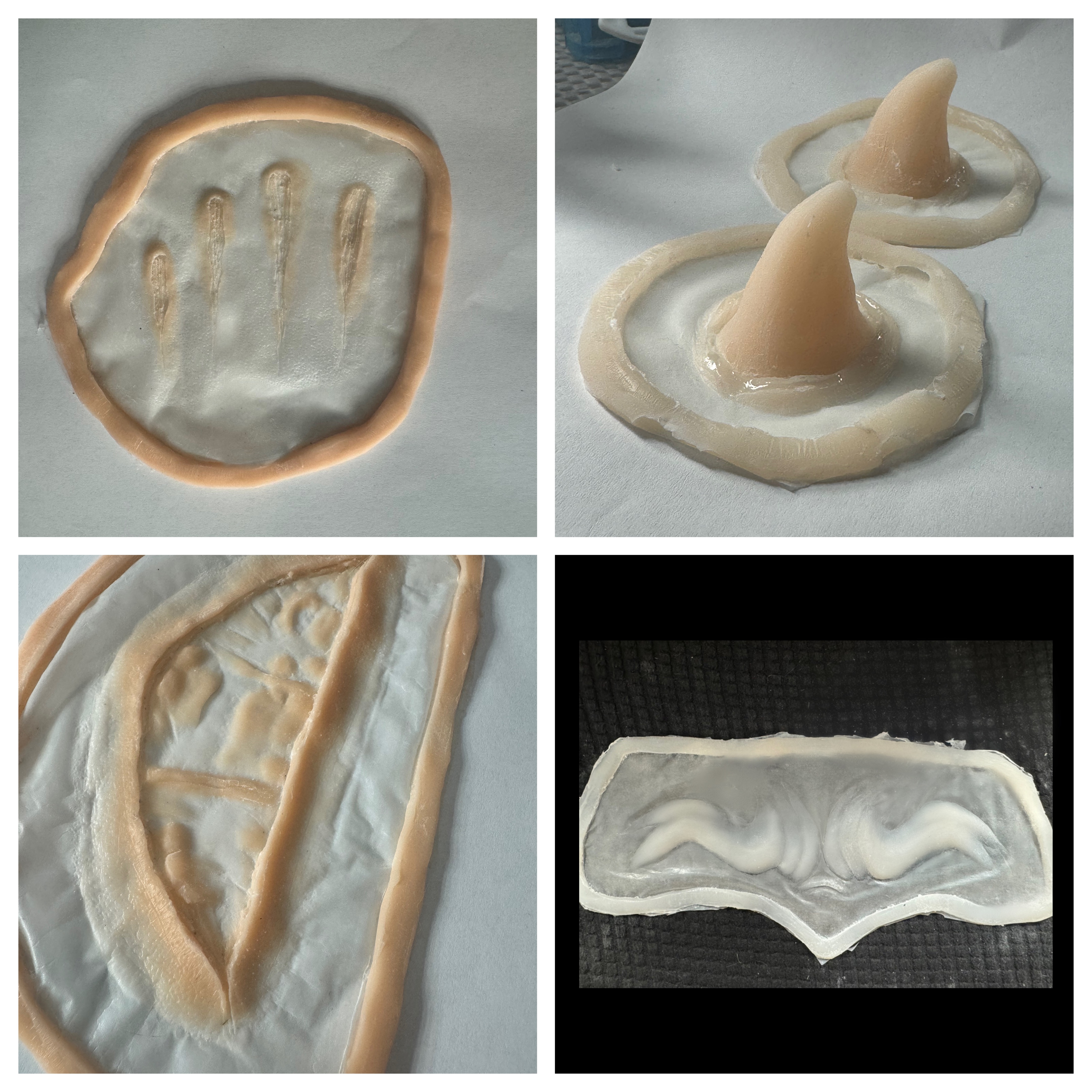 Venta de prostéticos y máscaras.